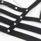 Бельо SUBBLIME - CORSET HARNESS WITH CHAINDETAIL ONE SIZE