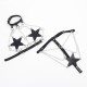 Бельо SUBBLIME - FULL BODY HARNESS WITH STAR CHAINDETAIL ONE SIZE