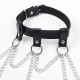 Бельо SUBBLIME - FULL BODY HARNESS WITH STAR CHAINDETAIL ONE SIZE