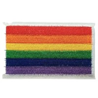 PRIDE - LGTB FLAG SQUARE PATCH