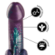 Дилдо EPIC - BASILISK DILDO DOUBLE SCALY PLEASURE SMALL SIZE