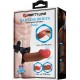 Дилдо PRETTY LOVE - HARNESS BRIEFS STARKS MULTI-SPEED VIBRATION DILDO 17,5 CM LIGHT BROWN