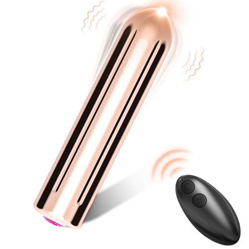 Вибратор ARMONY - WARHEAD VIBRATOR BULLET REMOTE CONTROL GOLDEN 2 CM X 8.8 CM