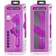 Вибратор PRETTY LOVE - MULTIFUNCTION RABBIT VIBRATOR 4 IN 1 BUTTERFLY FUCHSIA