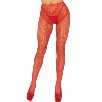 Чорапи LEG AVENUE - CROTCHLESS FISHNET STO