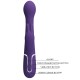 Вибратор PRETTY LOVE - DEJON RABBIT VIBRATOR 3 IN 1 MULTIFUNCTION PURPLE