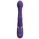 Вибратор PRETTY LOVE - DEJON RABBIT VIBRATOR 3 IN 1 MULTIFUNCTION PURPLE