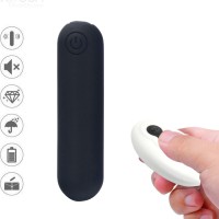 Вибратор ARMONY - SPLASH JOLINE VIBRATOR BULLET SILICONE REMOTE CONTROL 10 VIBRATIONS 65 X 15 CM BLACK