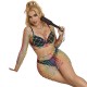 Бельо SUBBLIME - 952440 2-PIECE FISHNET BODYSTOCKING LONG SLEEVE RAINBOW ONE SIZE