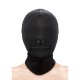 Маска NS NOVELTIES - FETISH & FASHION CLOSED ZIPPERED MOUTH HOOD NYLON BLACK