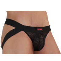 Мъжки слип BURN - 005 JOCK LINGERIE BLACK S