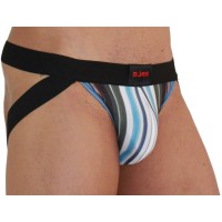 Мъжки слип BURN - 009 JOCK MULTICOLOR / BL