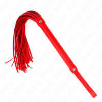 Камшик KINK - WHIP WITH RED TEXTURED HANDL