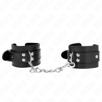 Белезници KINK - SIMPLE WRIST RESTRAINTS BLACK ADJUSTABLE 20-23 CM X 5.5 CM