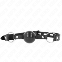 Топка за уста KINK - BLACK TPE BALL 4 CM G