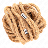 Въже KINK - HEMP ROPE WITH METAL HEAD 5 METER