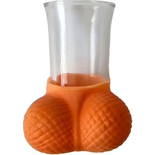 Чаша DIABLO PICANTE - GLASS SHOT GLASS WITH EGGS FLESH