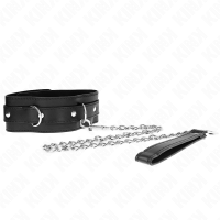 Нашийник KINK - COLLAR WITH BELT 65 CM WIT