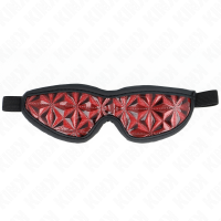 Маска KINK - RED DIAMOND PATTERN HEADBAND 