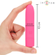 Мини вибратор INTENSE - SYMONE USB RECHARGEABLE VIBRATING BULLET 8 VIBRATIONS PINK 10 X 2.2 CM