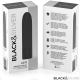 Мини вибратор BLACK & SILVER - GERI USB RECHARGEABLE VIBRATING BULLET 8 VIBRATIONS BLACK 10 X 2.2 CM