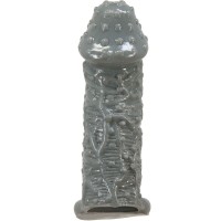 Пенис удължител PRETTY LOVE - REALISTIC PENIS ENLARGER AND DELAY SLEEVE MODEL 2 GREY