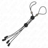 Щипки за зърна KINK - BLACK DETAIL NIPPLE 