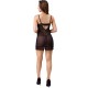 Бельо LIVCO CORSETTI FASHION - TIANA LC 20208 CHEMISE + THONG BLACK S/M