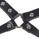 Бельо SUBBLIME - 953690 HANDCUFFS WITH BONDAGE BELT BLACK ONE SIZE