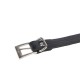 Бельо SUBBLIME - 953713 PUNK BONDAGE BELT METAL BUCKLE BLACK ONE SIZE