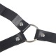 Бельо SUBBLIME - 953720 BONDAGE LEATHER STRAP BREAST CLAMPS BLACK ONE SIZE