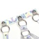 Бельо SUBBLIME - 953737 CHEST HARNESS WITH RINGS AND CHAINS SILVER ONE SIZE