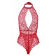 Бельо SUBBLIME - 953881 OPEN CUP BODYSUIT RED L/XL