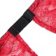 Бельо SUBBLIME - 953898 SILK AND LACE NIGHTGOWN + PANTIES RED S/M