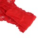 Бельо SUBBLIME - 953973 SEXY BODY WITH RUFFLES + BELT RED S/M