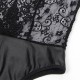 Бельо SUBBLIME - 954383 SEXY BODY WITH GARTER BELT BLACK S/M