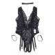 Бельо SUBBLIME - 954383 SEXY BODY WITH GARTER BELT BLACK S/M