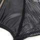 Бельо SUBBLIME - 954451 SEXY MESH DRESS LEATHER BLACK L/XL