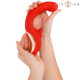 Стимулатор INTENSE - PAULINA VIBRATOR AND STIMULATOR IN U SHAPE RED