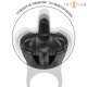 Ринг INTENSE - MABEL VIBRATING RING 10 VIBRATIONS WITH CLITORIS STIMULATOR BLACK