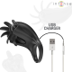 Ринг INTENSE - MABEL VIBRATING RING 10 VIBRATIONS WITH CLITORIS STIMULATOR BLACK