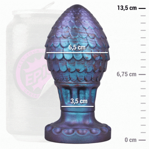 Анален разширител EPIC - VRAKOS DRAGON EGG ANAL PLUG SIZE L