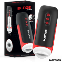 Мастурбатор JAMYJOB - BLAZE AUTOMATIC MOUTH MASTURBATOR 5 SUCTION AND VIBRATION MODES