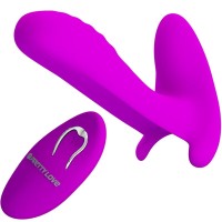 Вибратор PRETTY LOVE - MASSAGER & VIBRATOR 12 VIBRATIONS REMOTE CONTROL PURPLE