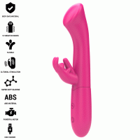 Вибратор INTENSE - JULIETA RABBIT VIBRATOR 18.6 CM 10 VIBRATIONS PINK