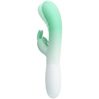 Вибратор PRETTY LOVE - CERBERUS RABBIT VIBRATOR 3O VIBRATIONS GREEN