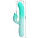 Вибратор PRETTY LOVE - GIGI MULTIFUNCTION RABBIT VIBRATOR AQUA GREEN