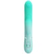 Вибратор PRETTY LOVE - GIGI MULTIFUNCTION RABBIT VIBRATOR AQUA GREEN