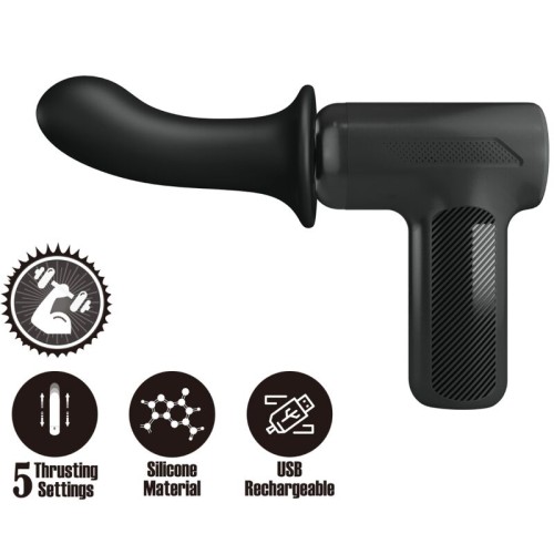Масажор PRETTY LOVE - DJ DOCTOR MASSAGER 5 SETTINGS BLACK