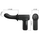 Масажор PRETTY LOVE - DJ DOCTOR MASSAGER 5 SETTINGS BLACK